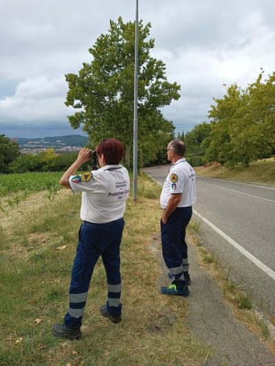Oggi in servizio A.I.B. presso la nostra Provincia.